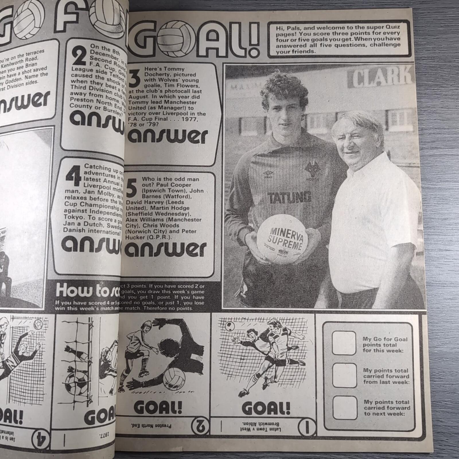 Roy of The Rovers 2nd February 1985 Vintage Comic IPC Magazines