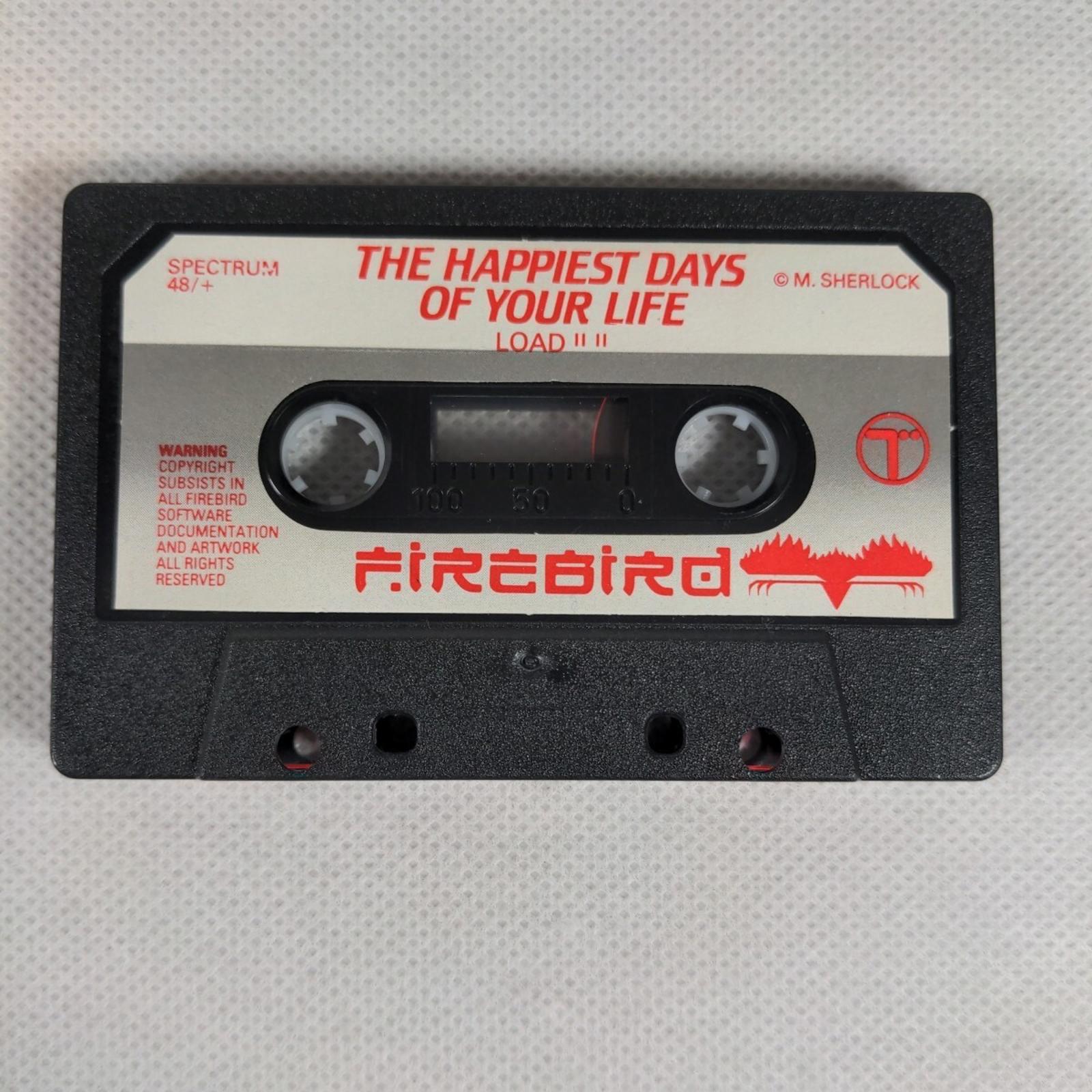The Happiest Days Of Your Life ZX Spectrum 48K Game Cassette Tested & Working