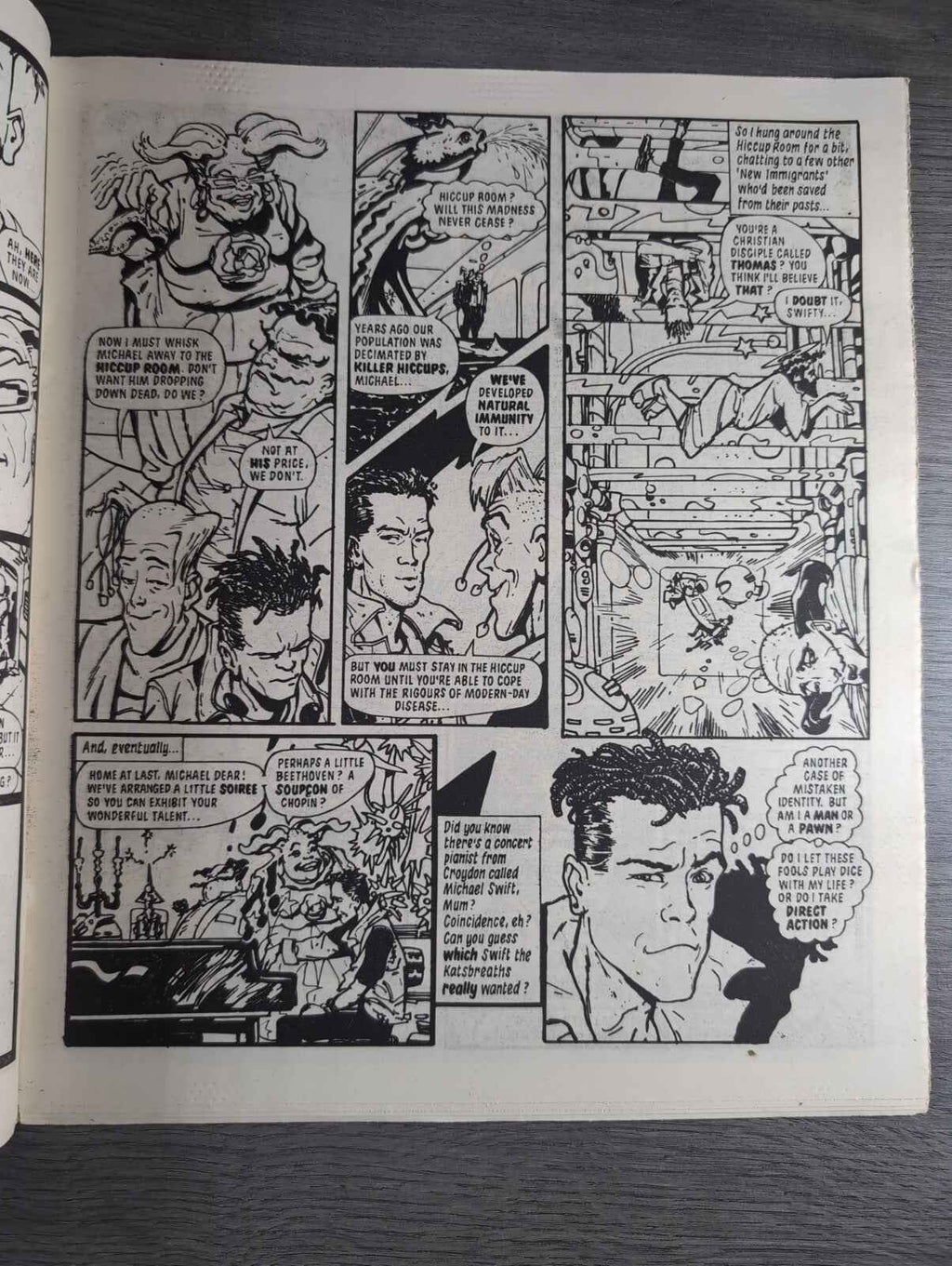 2000AD Prog 468 Featuring Judge Dread Comic 3rd May 1986 Vintage Retro Comic