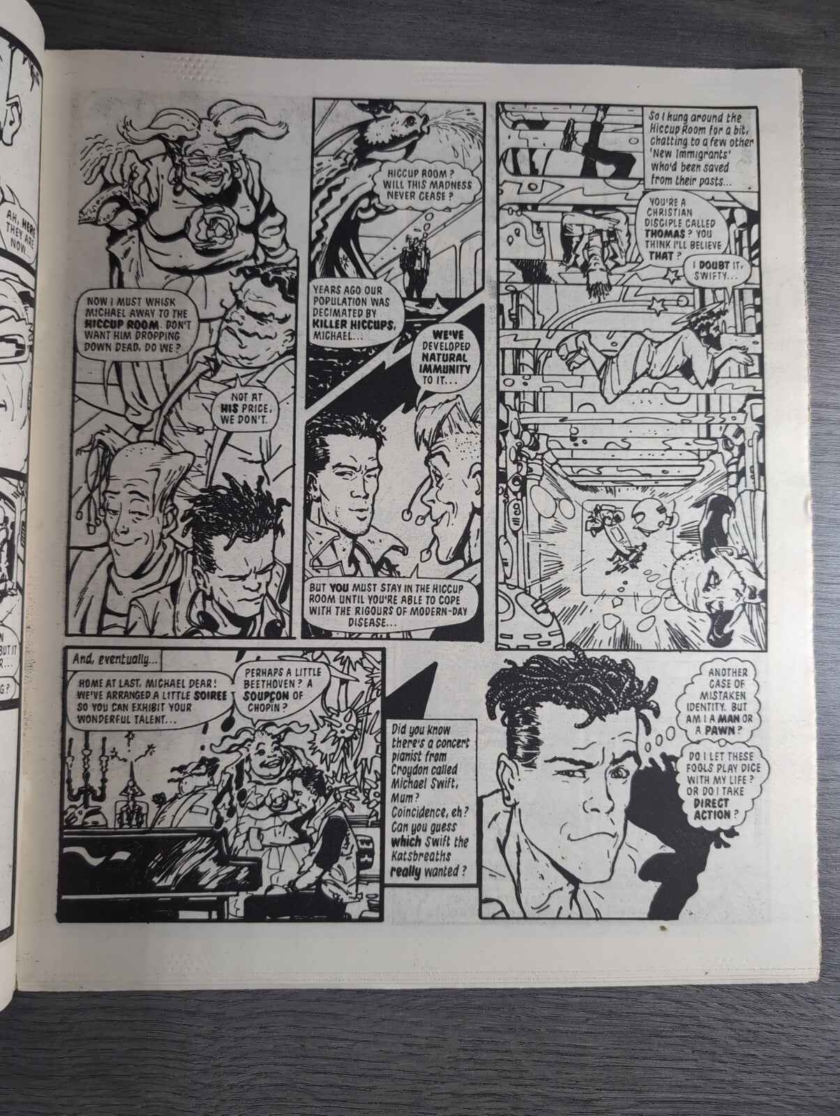 2000AD Prog 468 Featuring Judge Dread Comic 3rd May 1986 Vintage Retro Comic