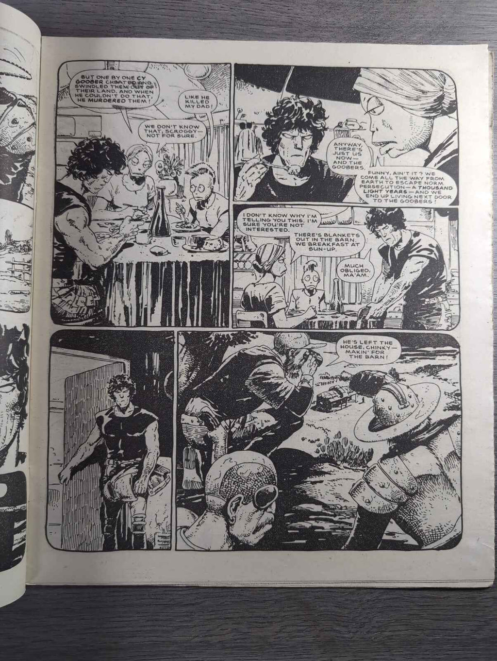 2000AD Prog 491 Featuring Judge Dread Comic 11th Oct 1986 Vintage Retro Comic