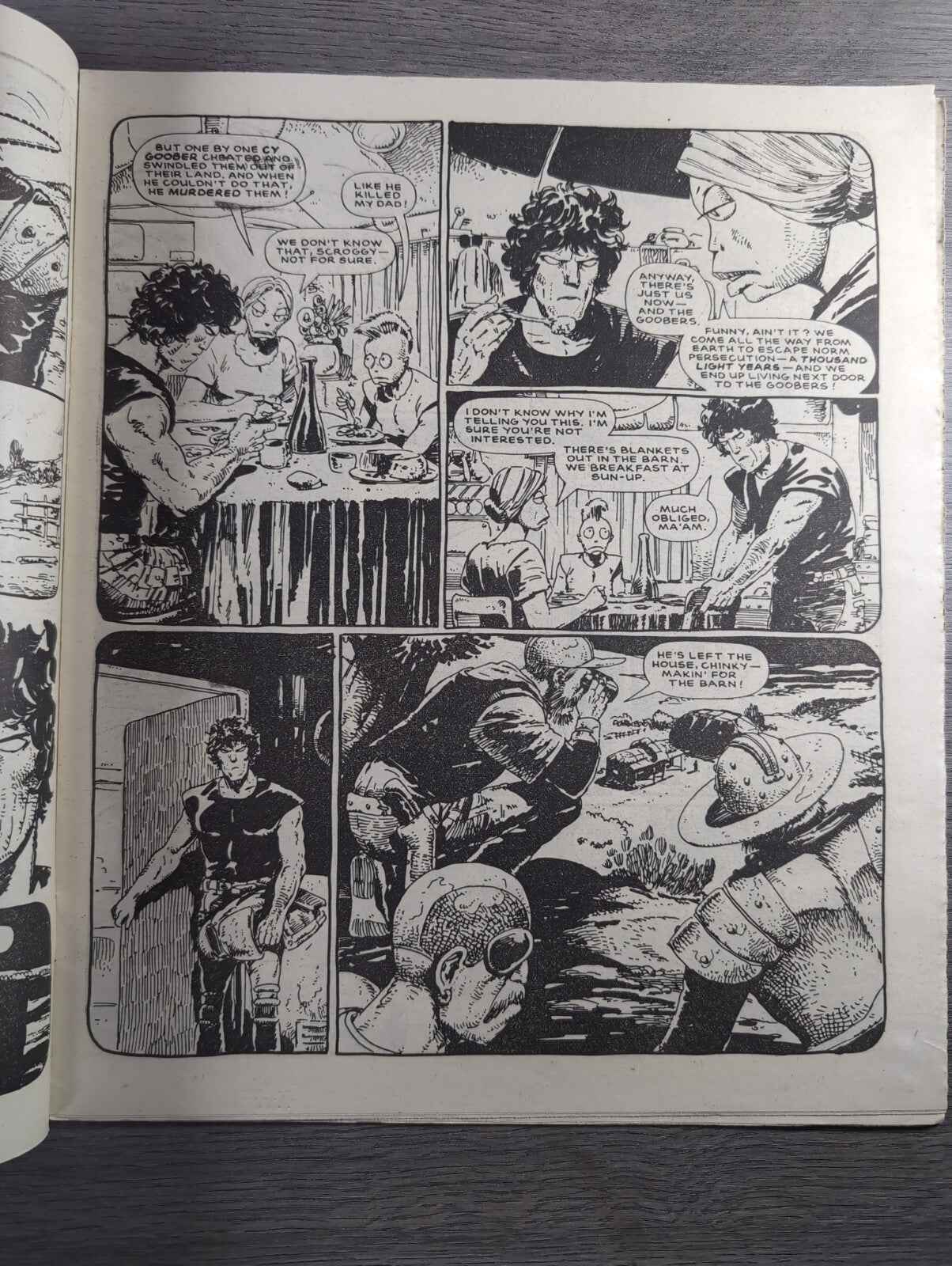 2000AD Prog 491 Featuring Judge Dread Comic 11th Oct 1986 Vintage Retro Comic