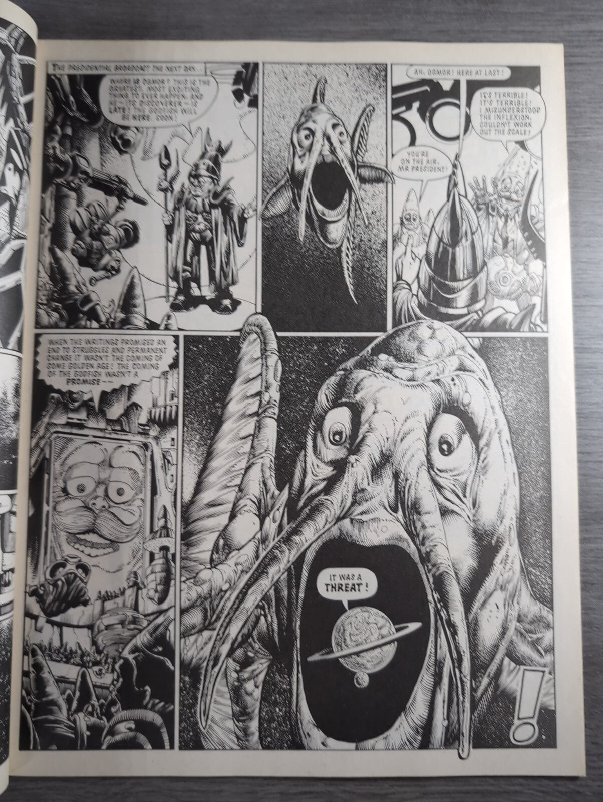 2000AD Prog 636 Featuring Judge Dread Comic 22nd July 1989 Vintage Retro Comic