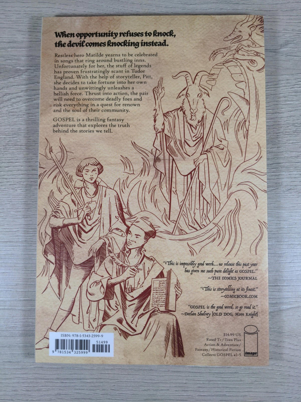 Will Morris Gospel Paperback Gospel Comics Graphic Novel 2023 With Bookmark