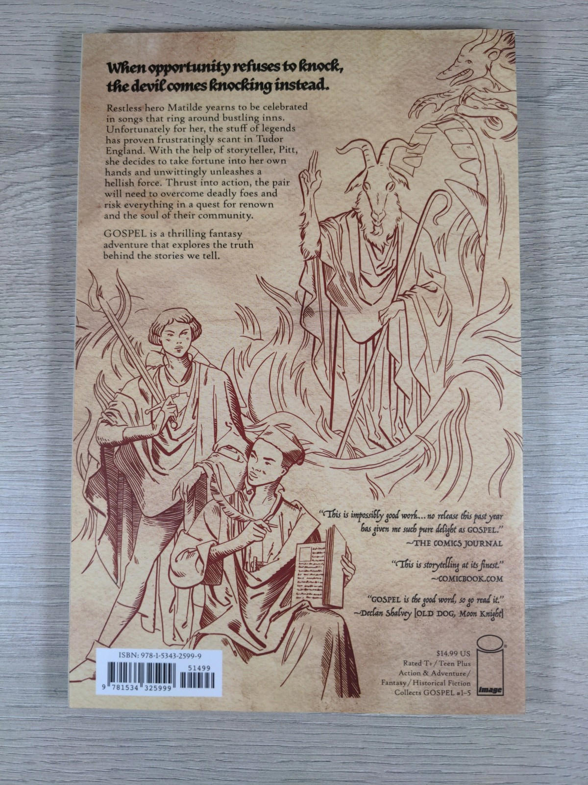Will Morris Gospel Paperback Gospel Comics Graphic Novel 2023 With Bookmark