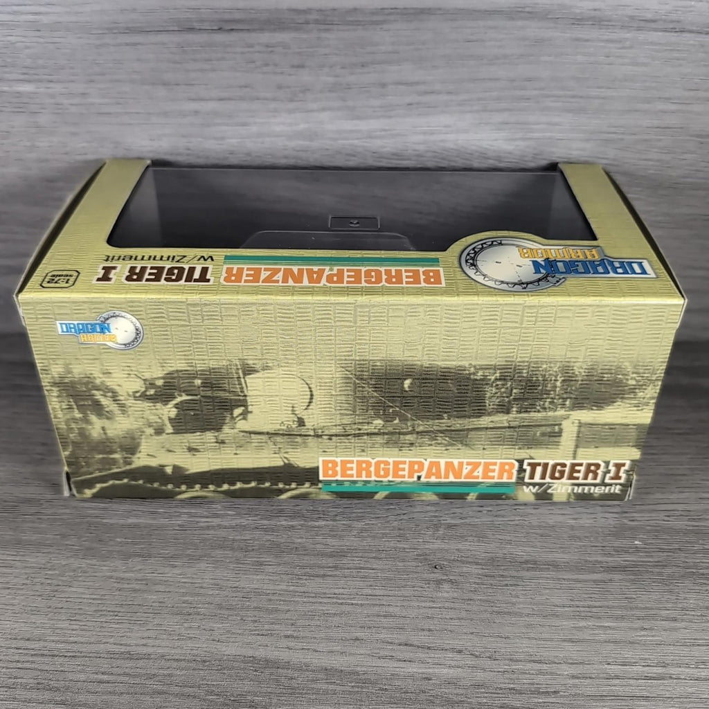 Dragon Armor BergePanzer Tiger I w/Zimmerit Italy 1944 1:72 Scale Model 60039