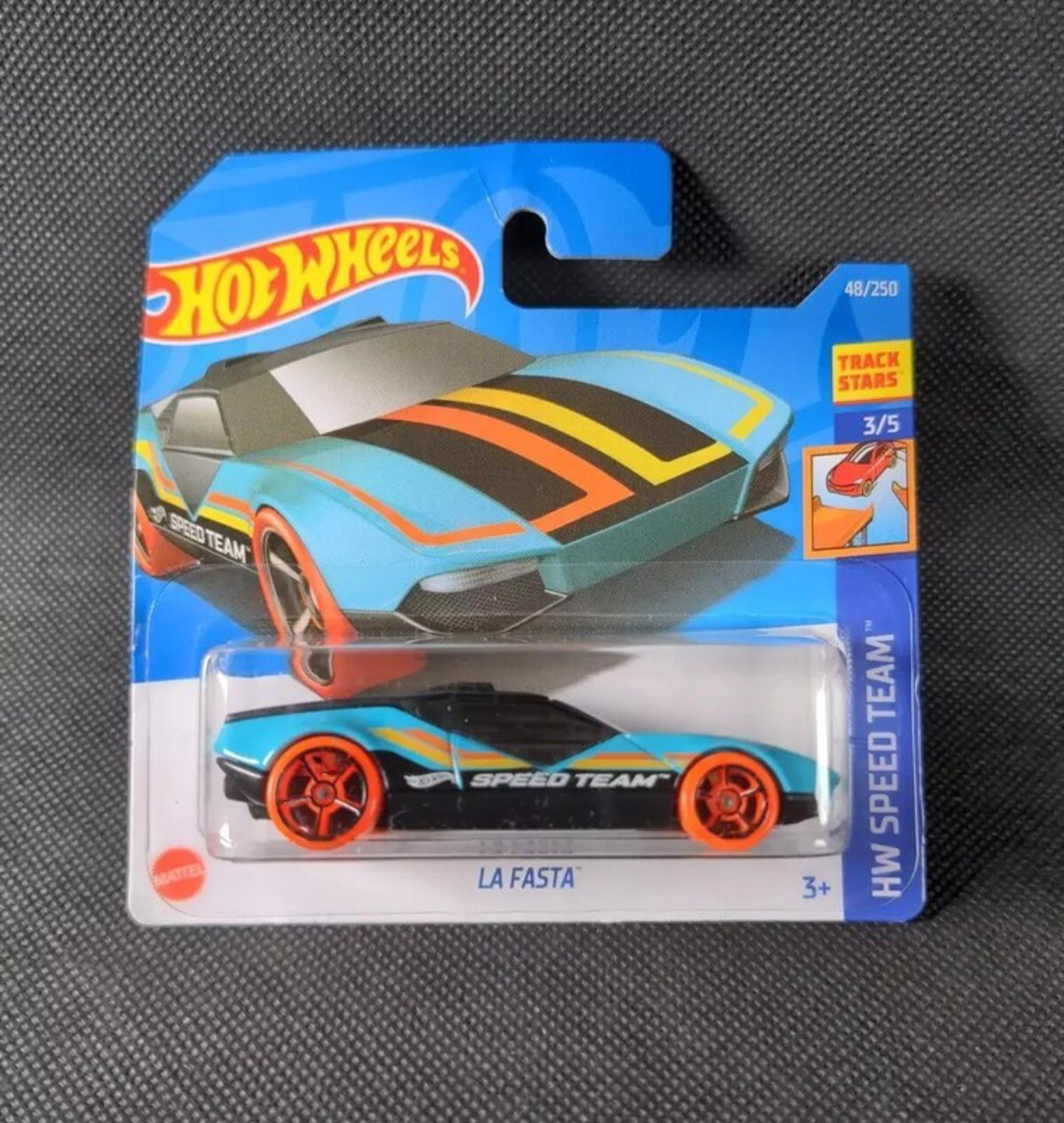 Hot Wheels La Fasta HW Speed Team 3/5  2022 - 48/250 Diecast Model Car