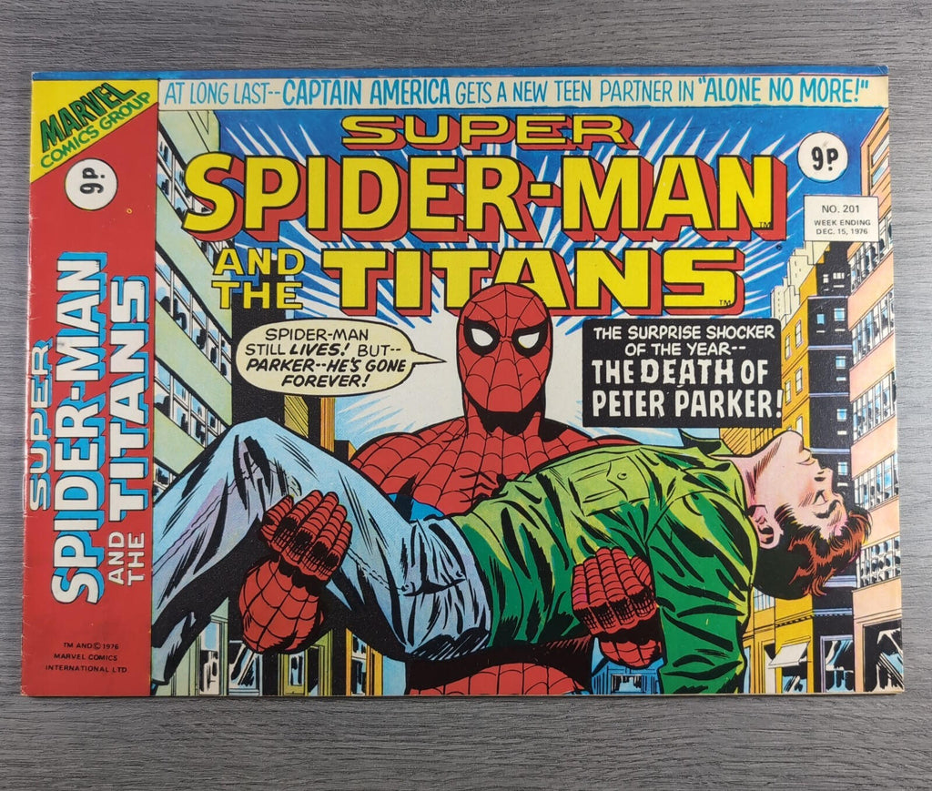 Super Spider-Man And The Titans No. 201 Marvel Comics 15th December 1976