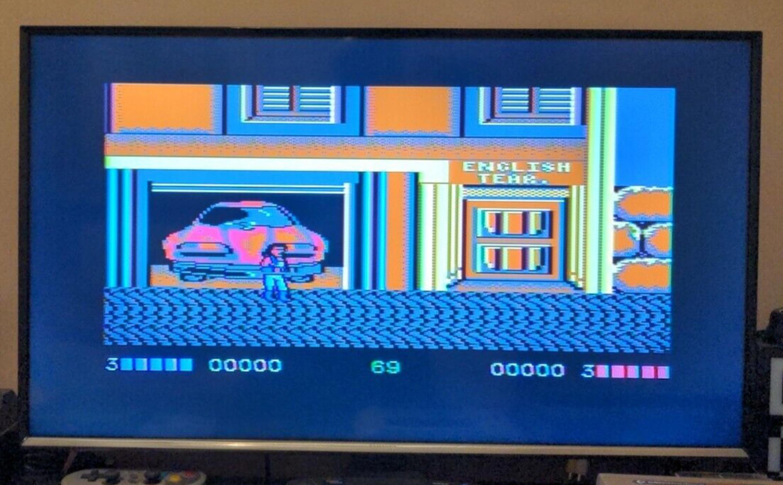 Double Dragon Commodore 64 C64 Video Game Cassette Only Tested & Working