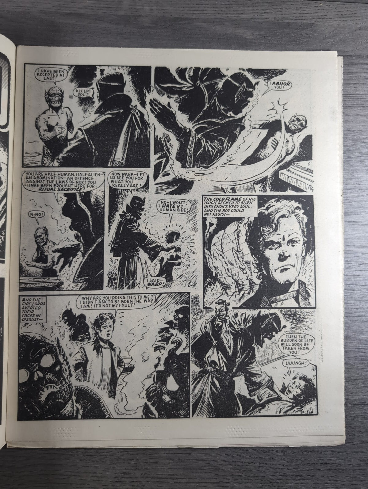 Eagle Comic Issue No. 206 1st March 1988 Vintage Retro UK Comic