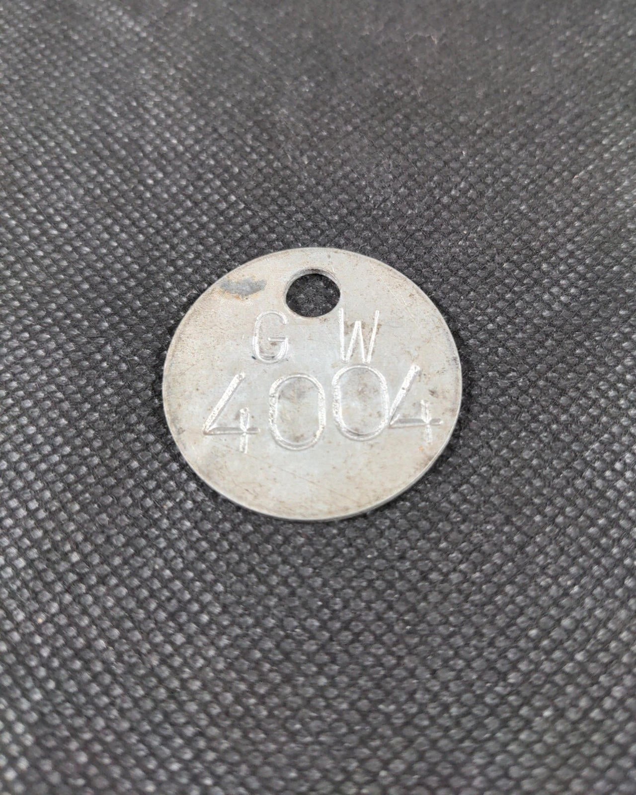 G W No 4004 Miners Pit Check Token Tally - Retrorama UK