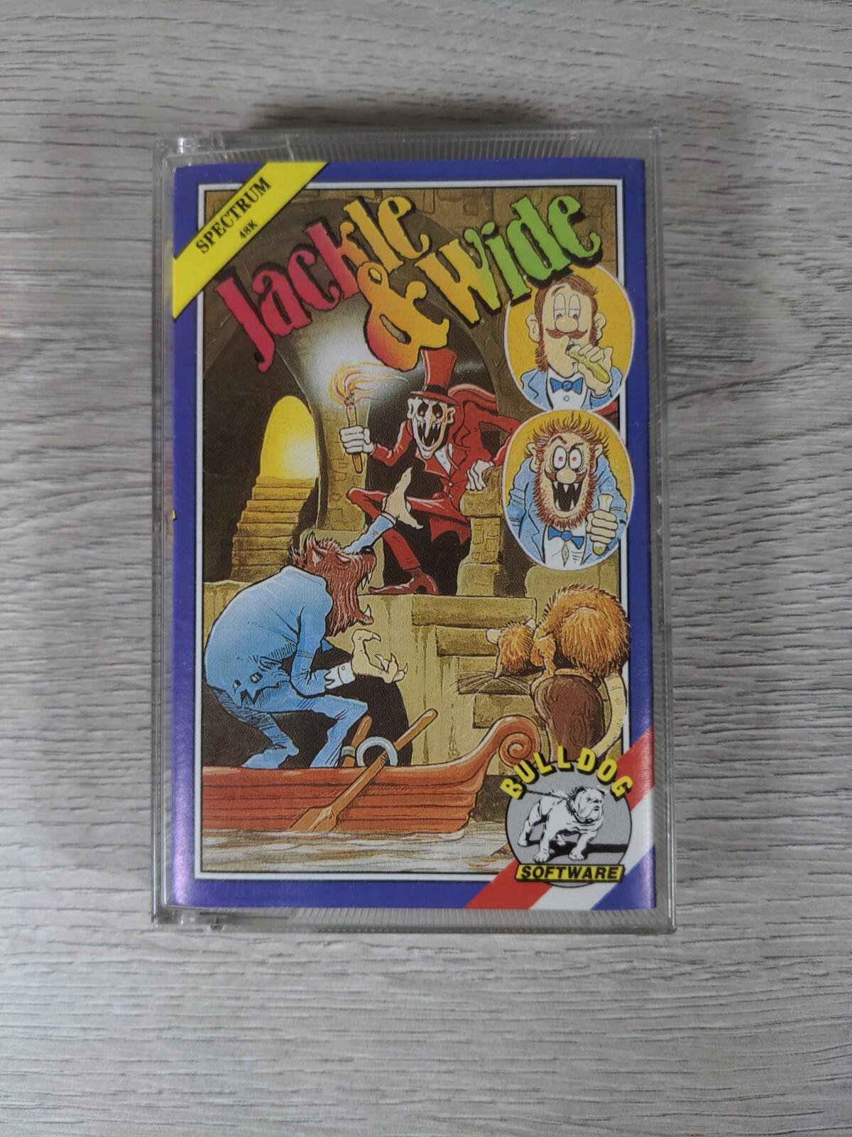 Jackle & Wide ZX Spectrum 48K Video Game Cassette Tested & Working