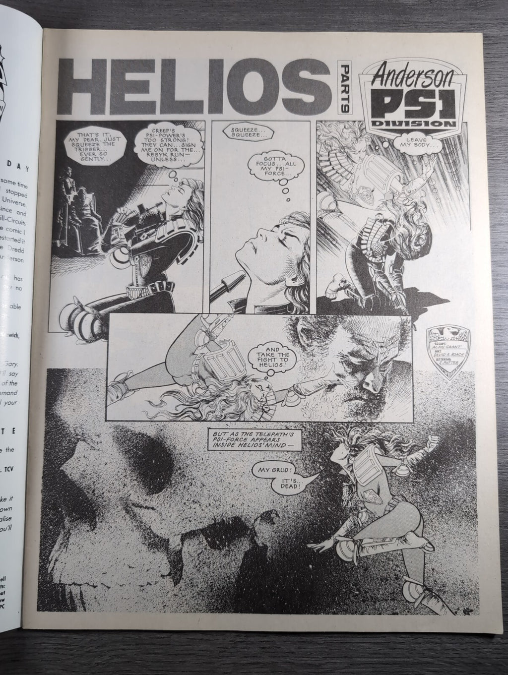 2000AD Prog 622 Featuring Judge Dread Comic 15th April 1989 Vintage Retro Comic