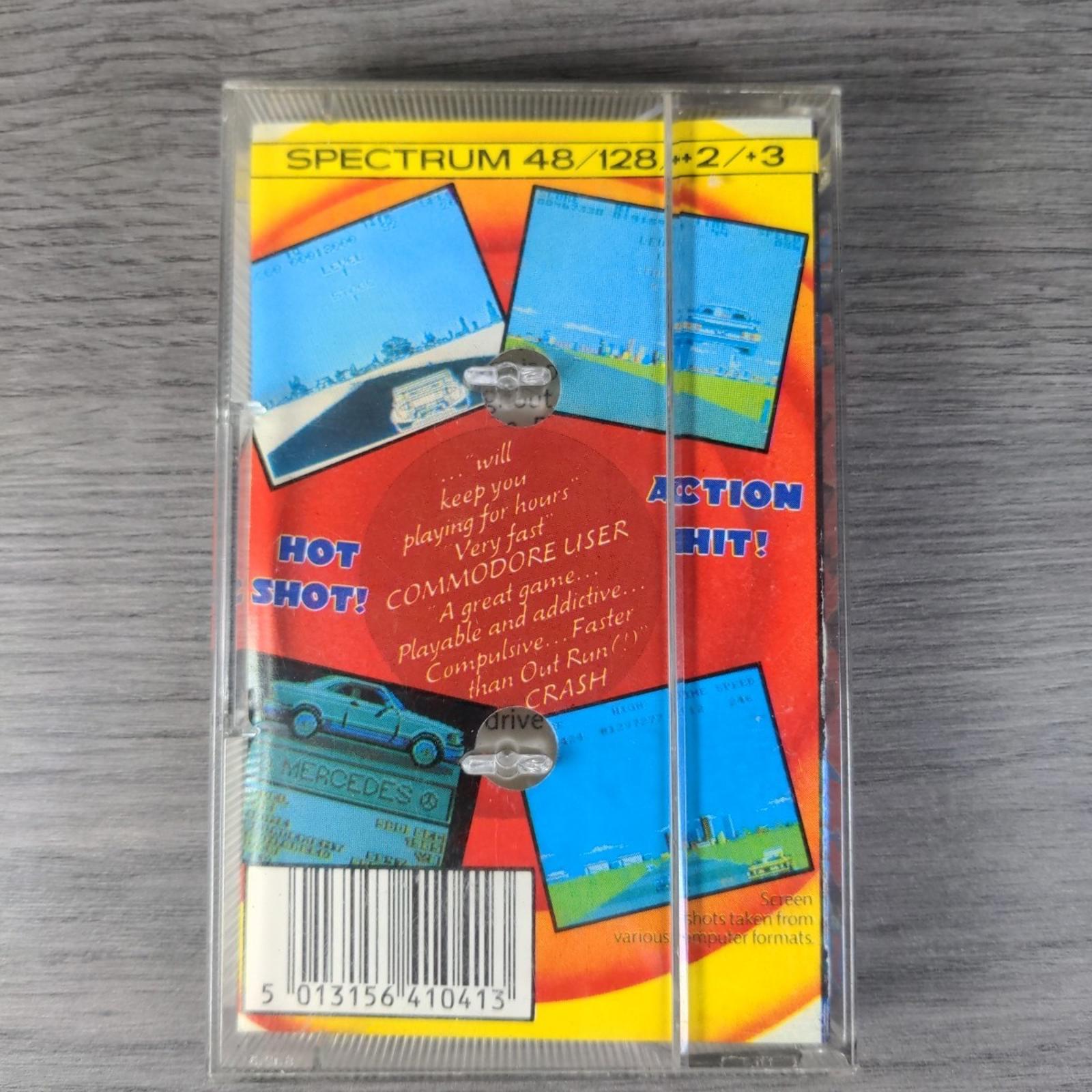 Crazy Cars  ZX Spectrum 48/128K Game Cassette The Hit Squad Tested & Working - Retrorama UK