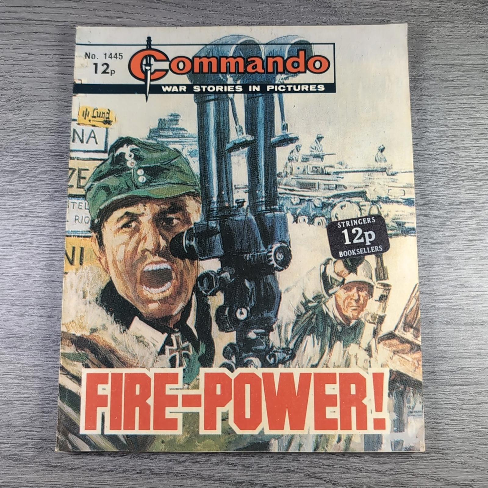 Commando Comic Issue Number 1445 Fire Power