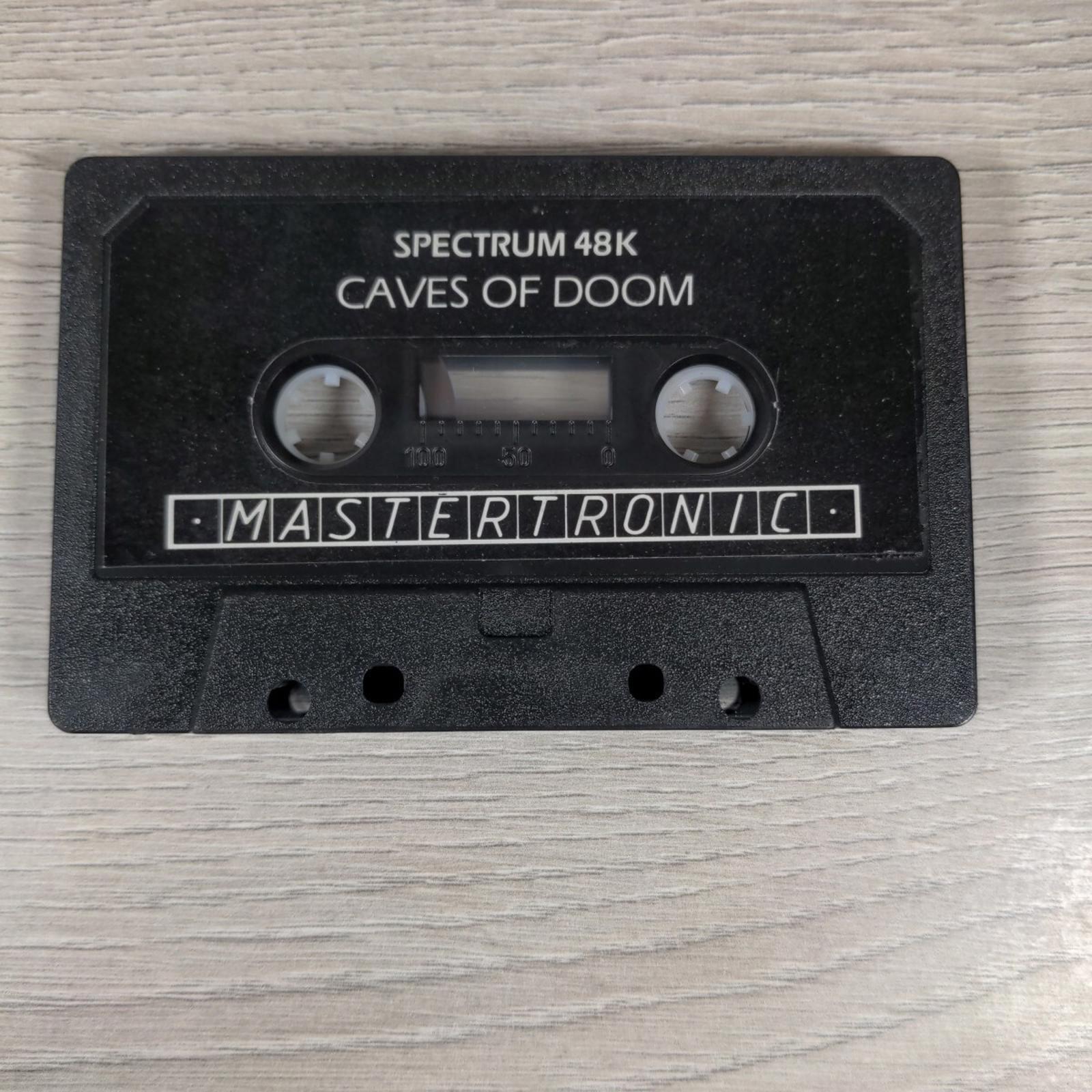 Caves Of Doom ZX Spectrum 48K Video Game Cassette Tested & Working