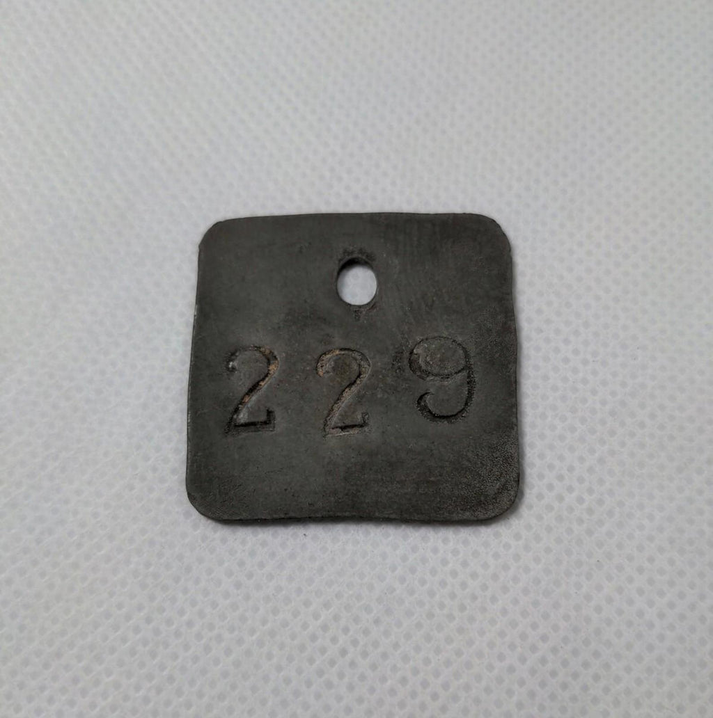 Smithywood Unit No 229 N.C.B. Miners Pit Check Token Tally