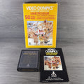 Video Olympics Atari 2600 Game CX2621 Cartridge & Manual Boxed Tested & Working