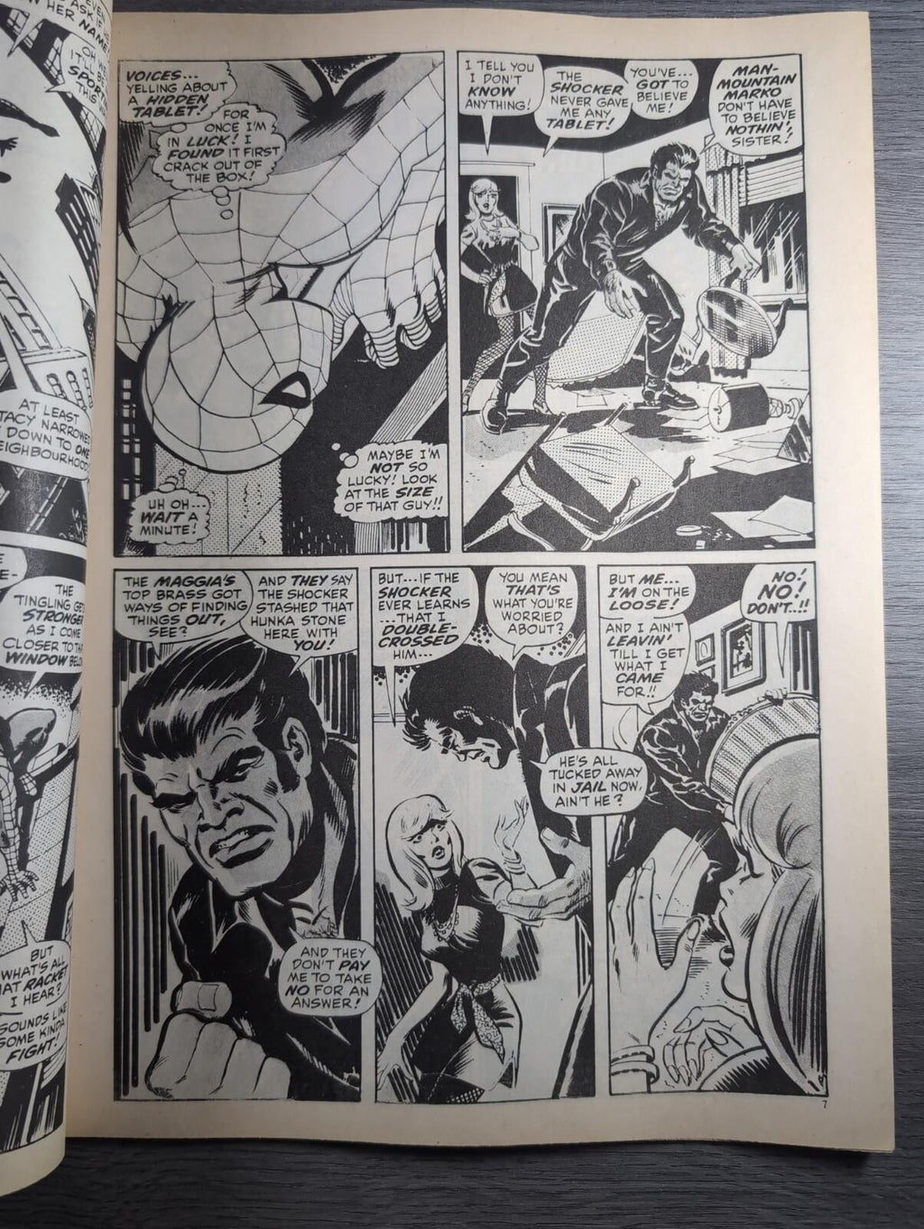 Spider-Man Comics Weekly No 86 Marvel Comics UK 5th October 1974 Vintage Comic