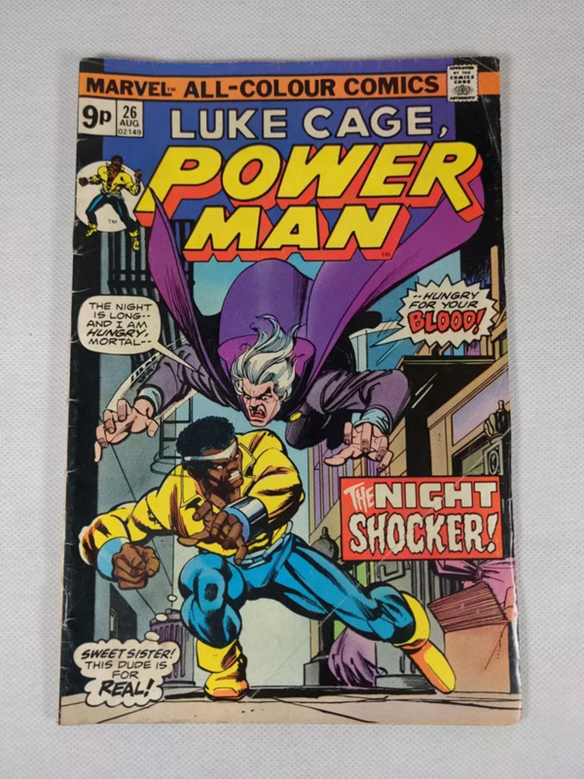 Marvel Comics Luke Cage Power Man #26 August 1975 - Vintage Comic