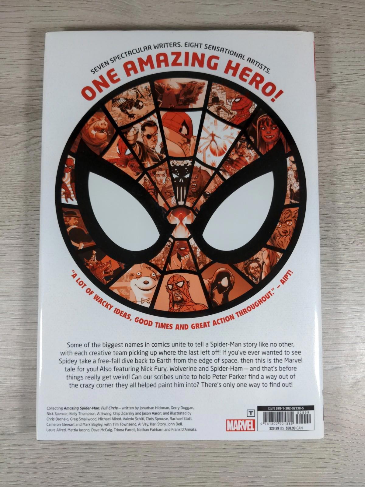 Amazing Spider-man: Full Circle by Nick Spencer Marvel Hardcover Graphic Novel
