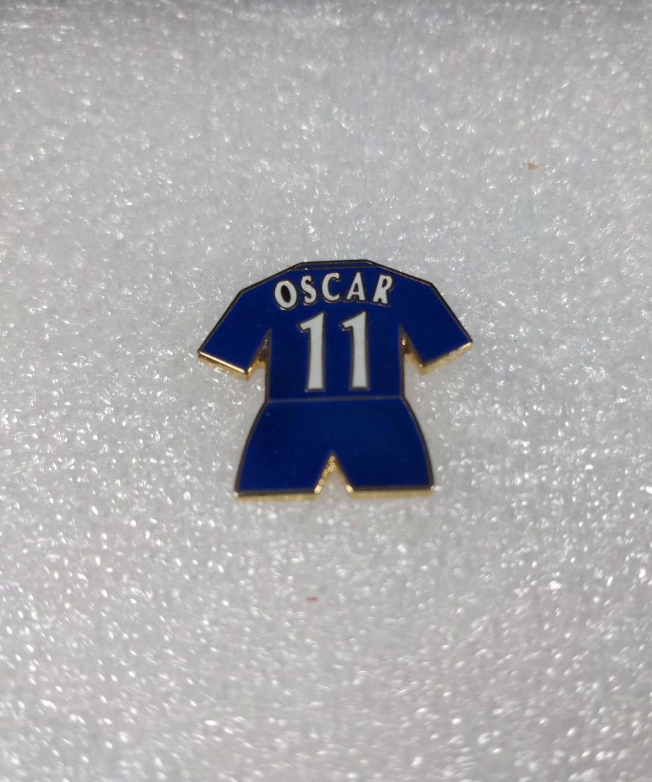 Chelsea Football Club Oscar No11 Shirt Enamel Pin Badge - Retrorama UK