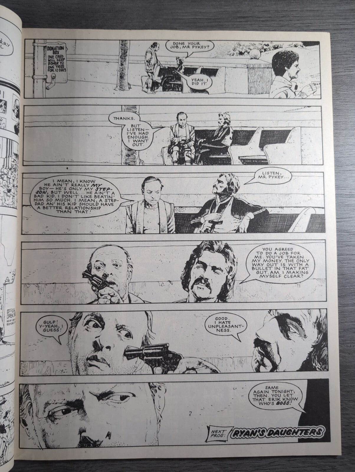 2000AD Prog 638 Featuring Judge Dread Comic 5th Aug 1989 Vintage Retro Comic