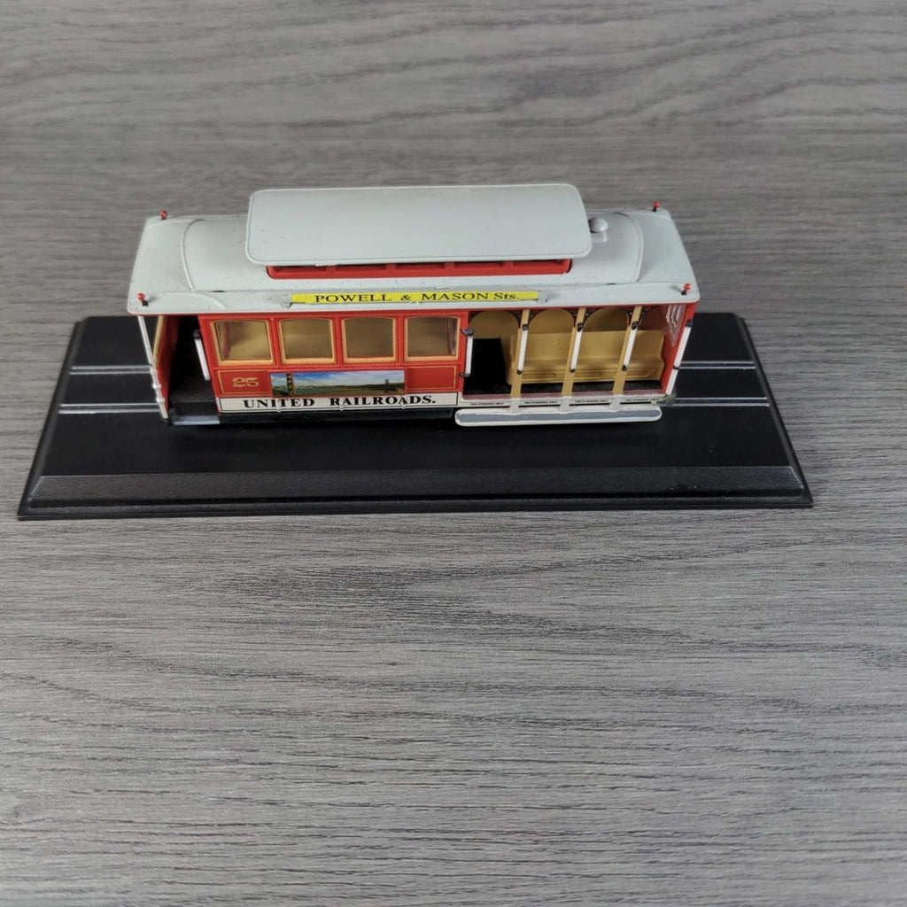 Atlas Editions Trams Of The World Cable Car (Ferries & Cliff) - 1888 Model
