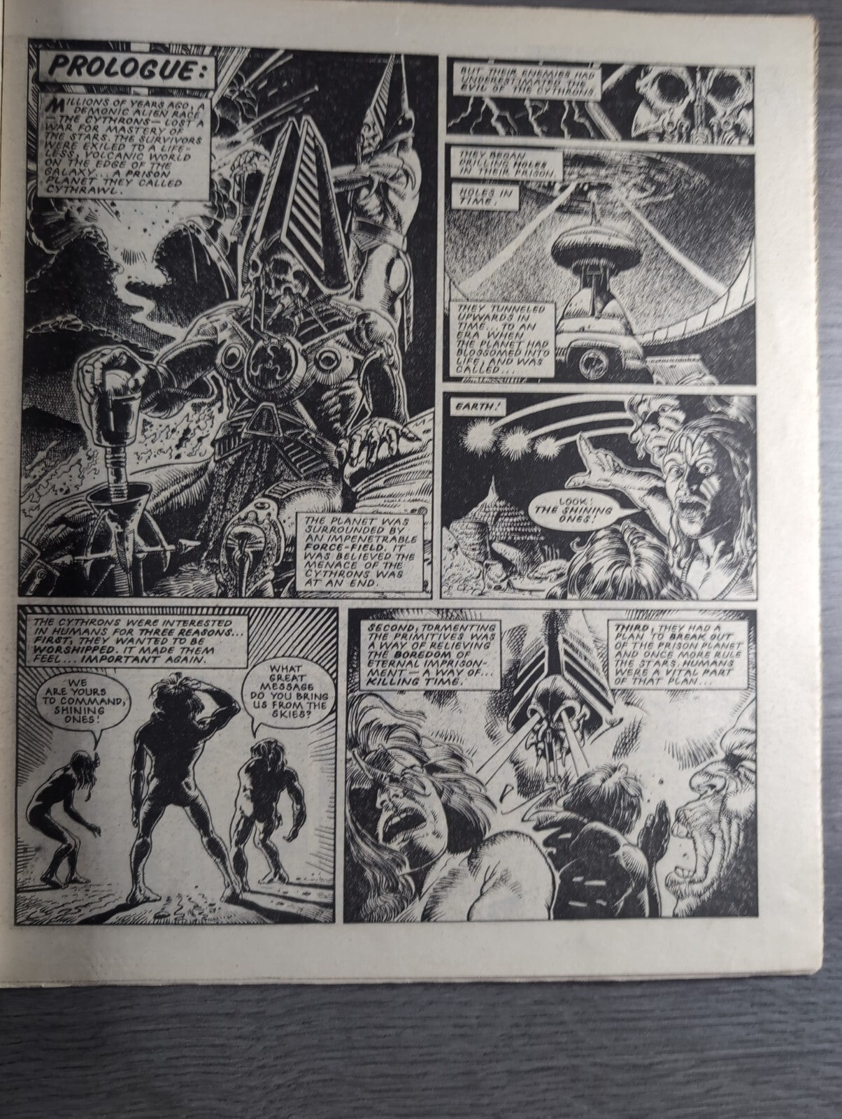 2000AD Prog 411 Featuring Judge Dread Comic 30th March 1985 Vintage Retro Comic