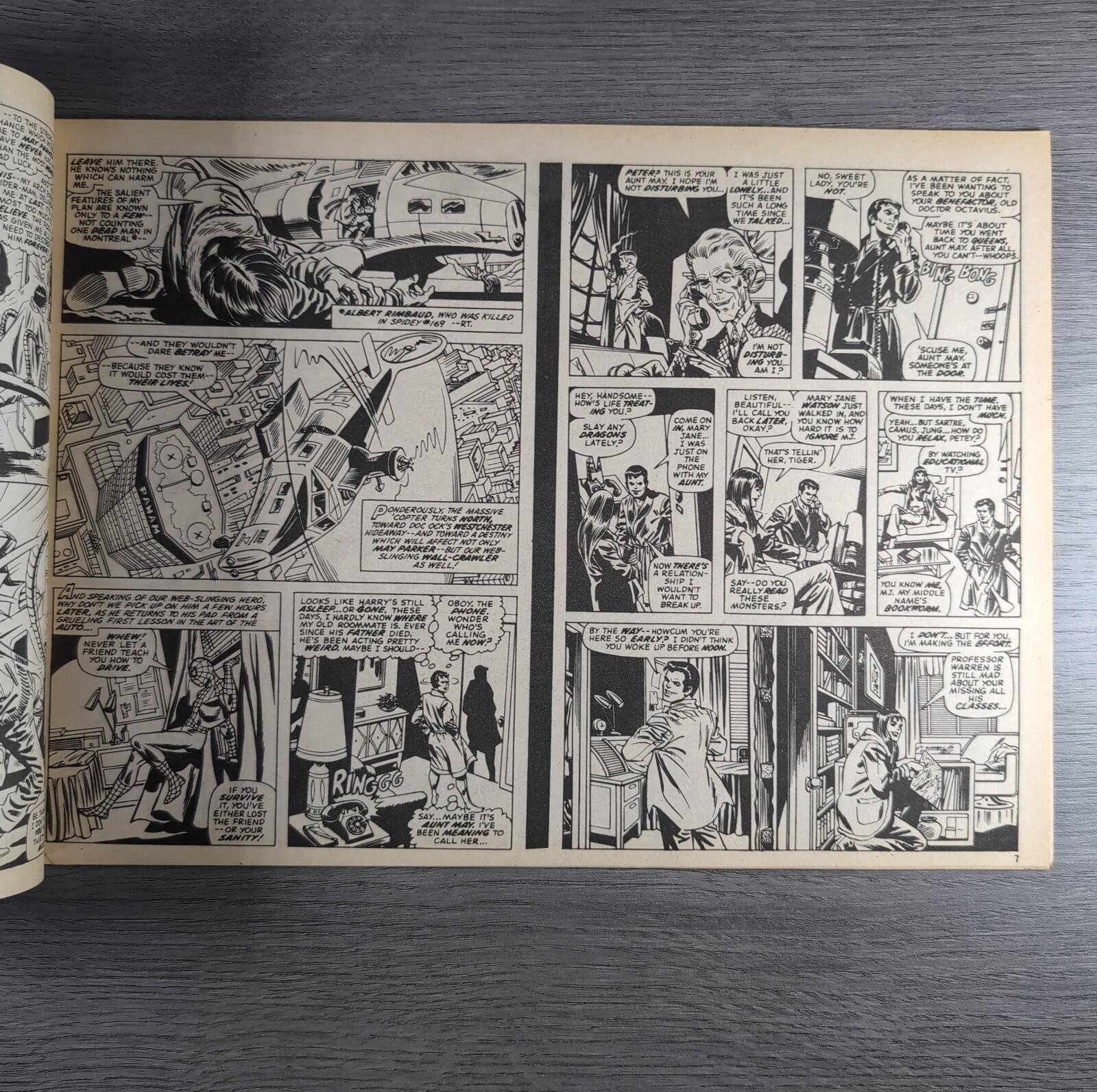 Super Spider-Man With The Super Heroes No. 179 Marvel Comics 14th July 1976