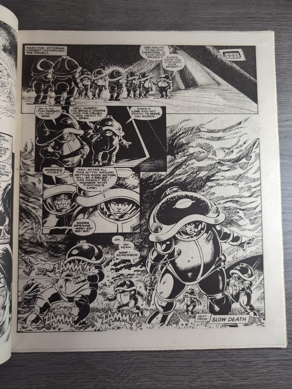 2000AD Prog 461 Featuring Judge Dread Comic 15th March 1986 Vintage Retro Comic