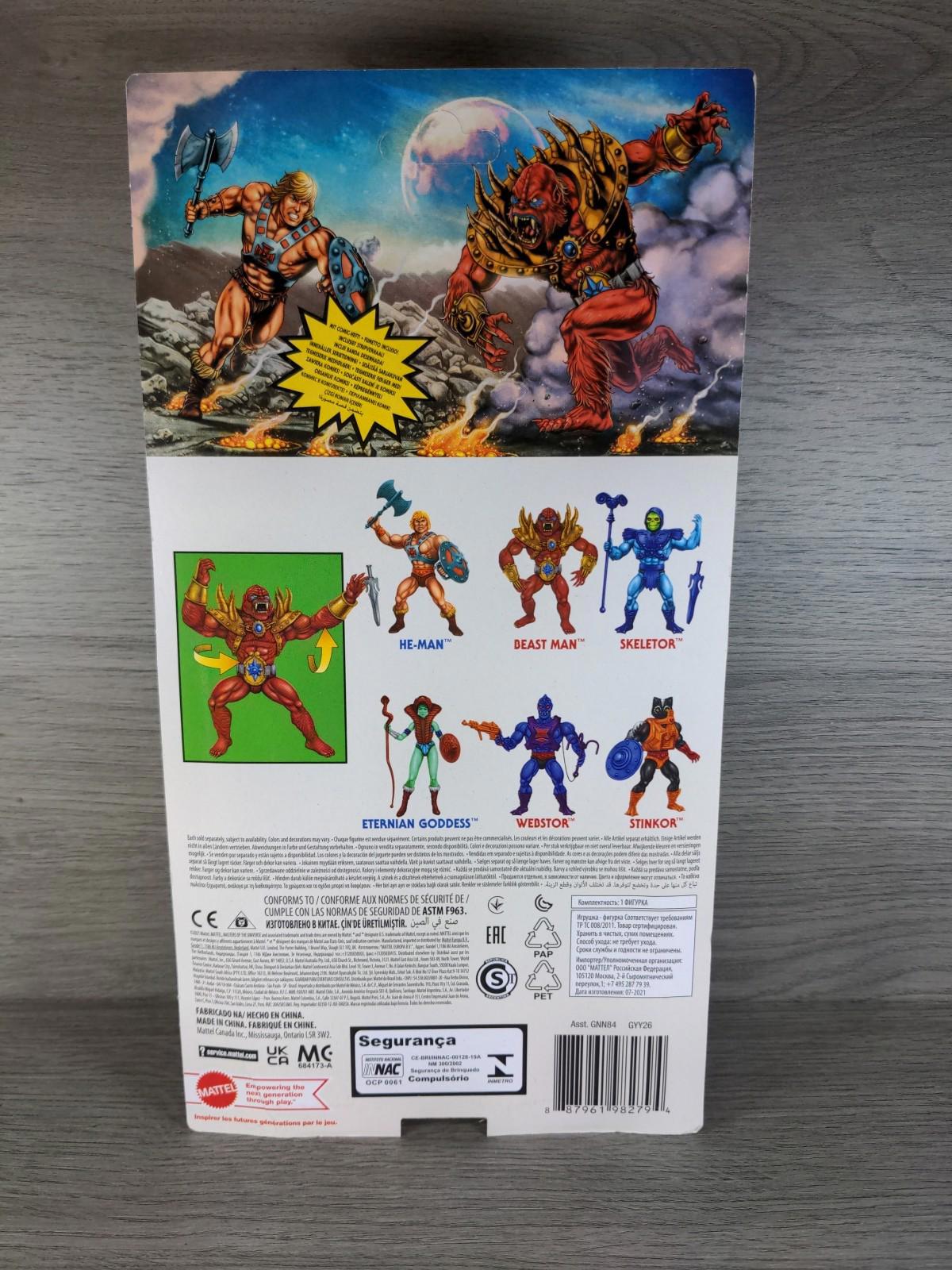Masters of the Universe Origins Lords of Power Beast Man Mattel Action Figure