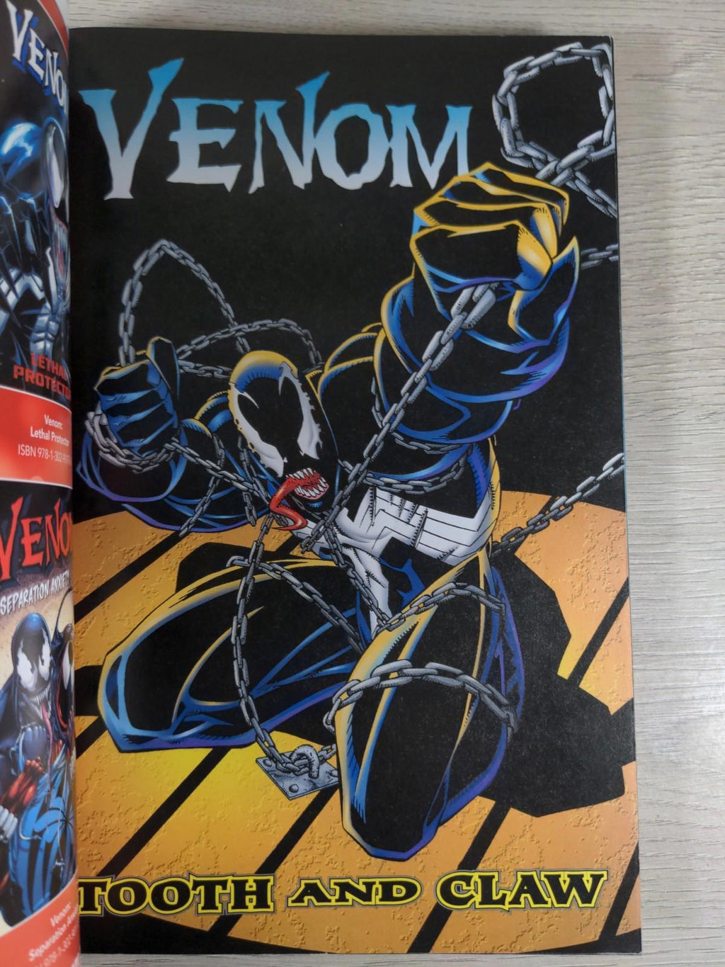 Marvel Venom: Tooth And Claw by Larry Hama Graphic Novel Paperback 2018