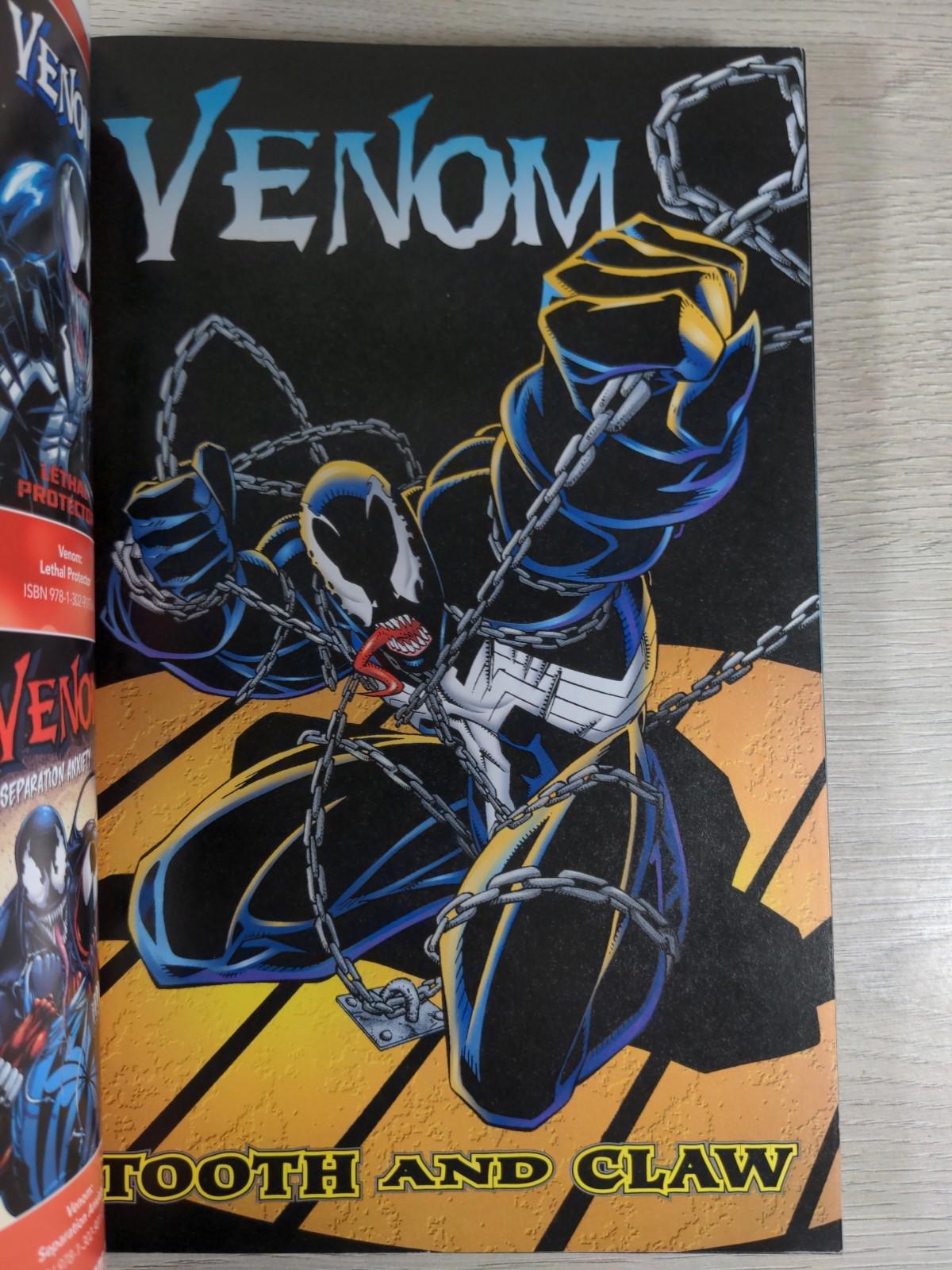 Marvel Venom: Tooth And Claw by Larry Hama Graphic Novel Paperback 2018