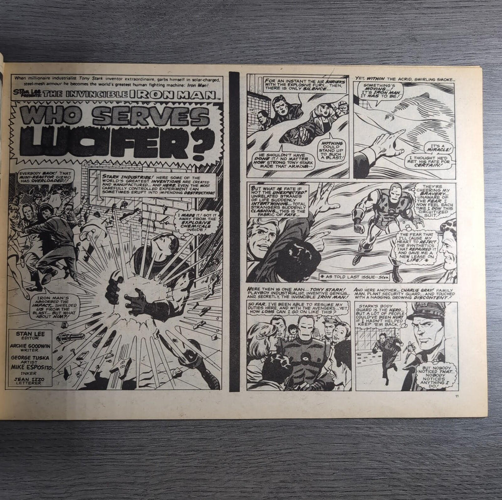 Super Spider-Man With The Super Heroes No. 193 Marvel Comics 20th October 1976