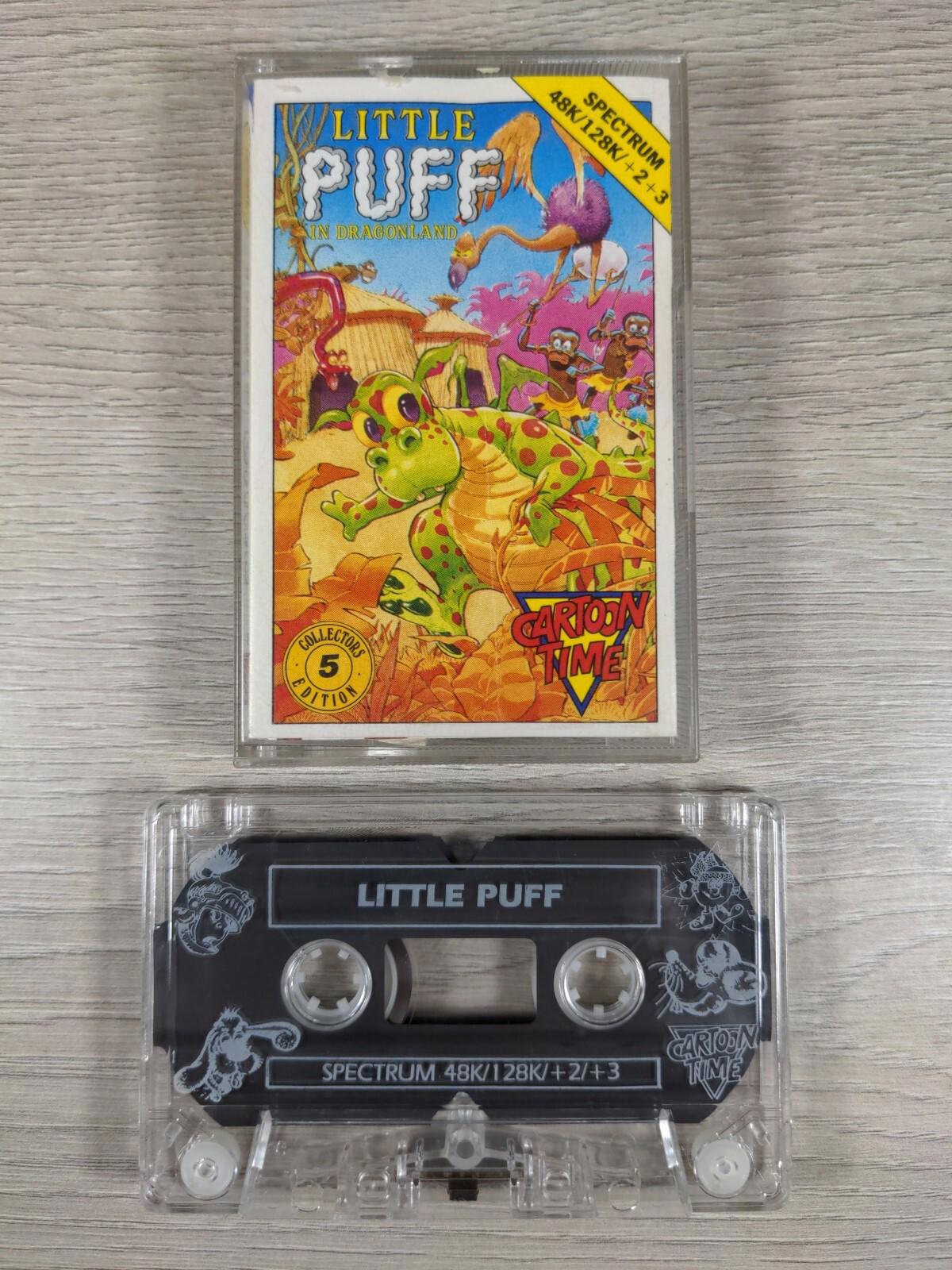 Little Puff In Dragon Land ZX Spectrum 48K 128K Game Cassette Tested & Working
