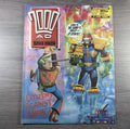 2000AD Prog 555 Featuring Judge Dredd 2nd January 1988 Vintage Comic