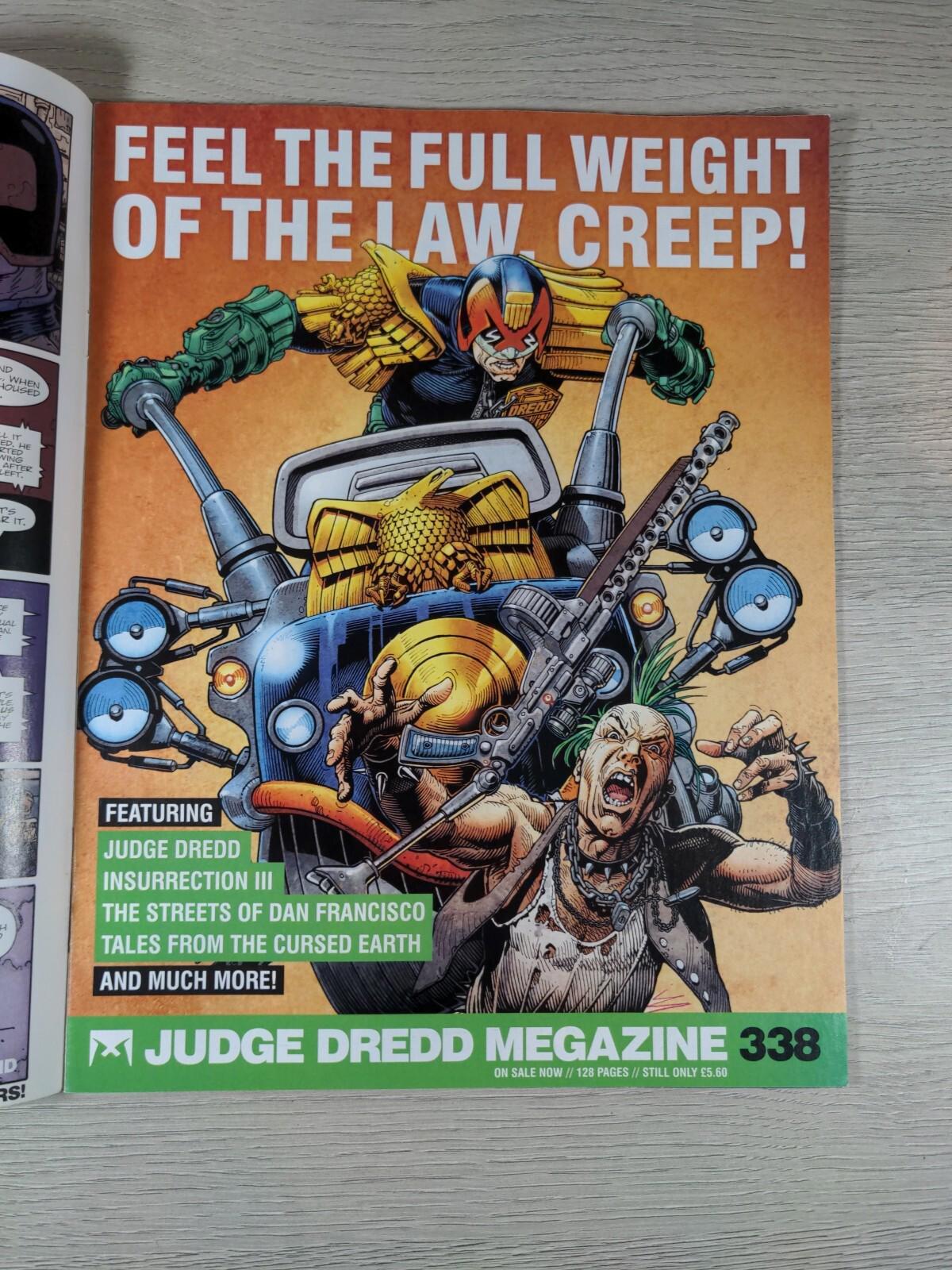 2000AD Comic Blow Out Prog 1841 Date 17 July 2013
