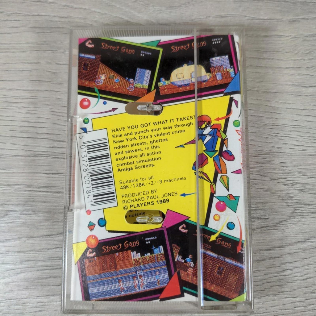 Street Gang ZX Spectrum 48/128K Game Cassette Players Tested & Working - Retrorama UK