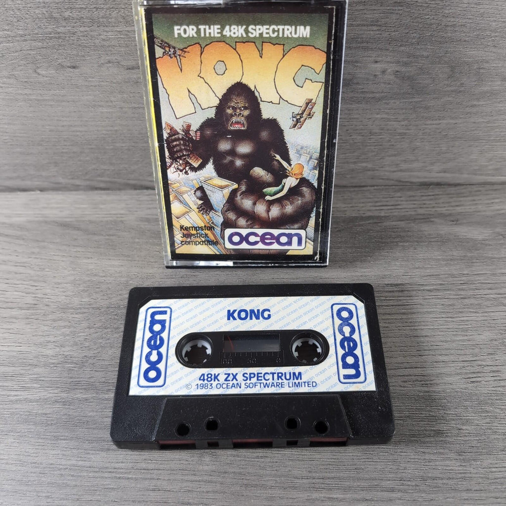 Kong ZX Spectrum 48K Game Tested & Working Vintage Video Game