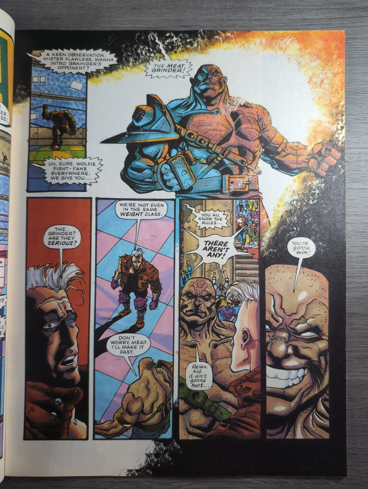2000AD Prog 859 Featuring Judge Dredd Comic 3th Oct 1993 Vintage Retro Comic