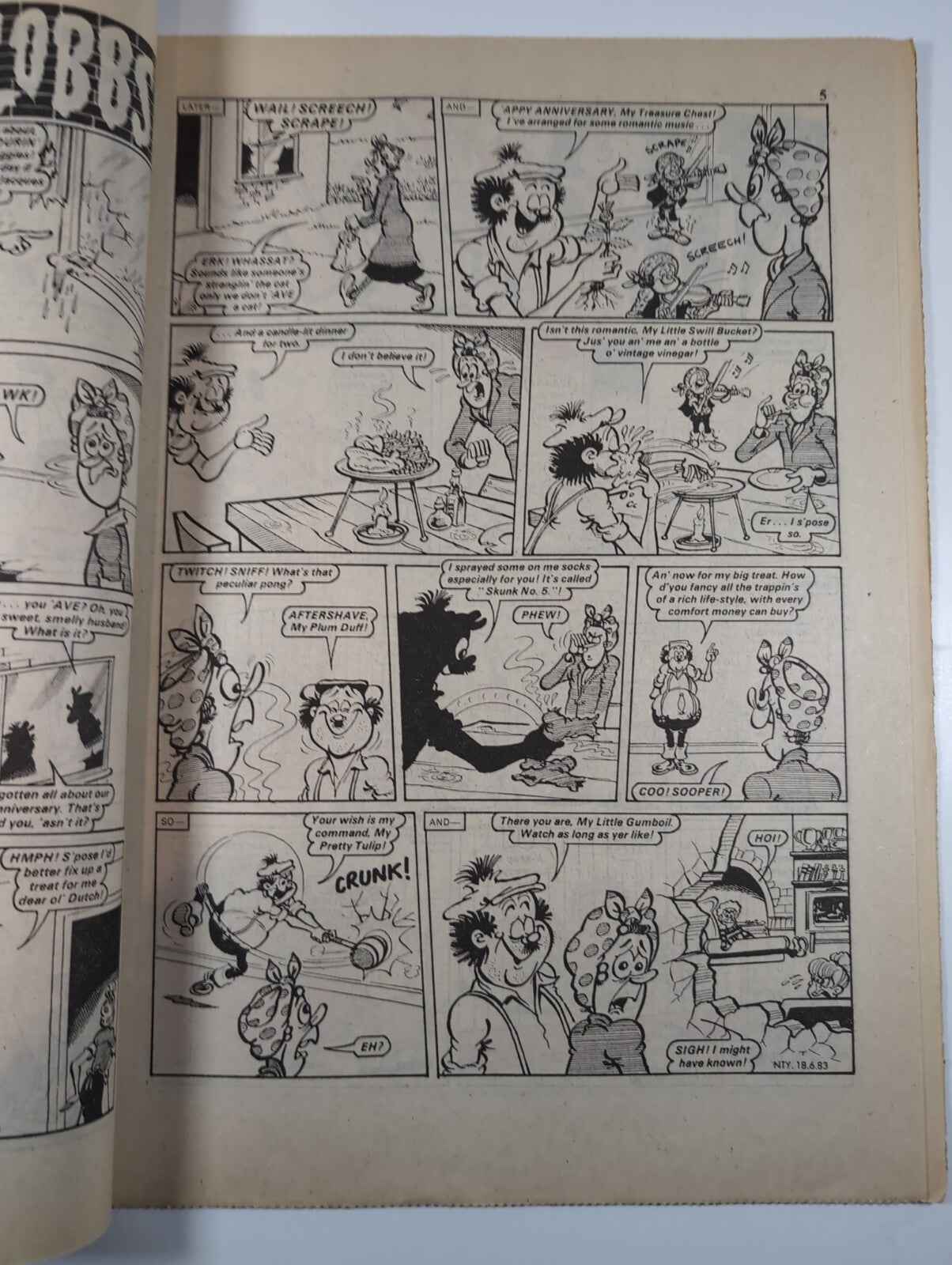 Nutty Comic Featuring Bananaman Issue No. 175 June 18th 1983 Vintage Retro Comic