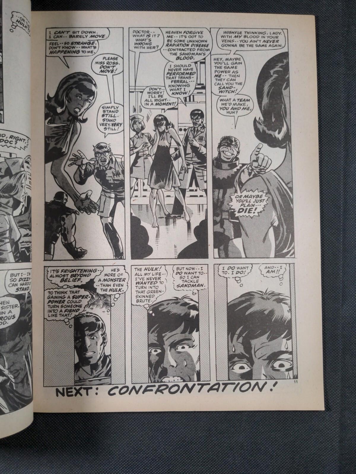 Mighty World of Marvel Issue No 105 October 1974 Marvel UK Vintage Comic