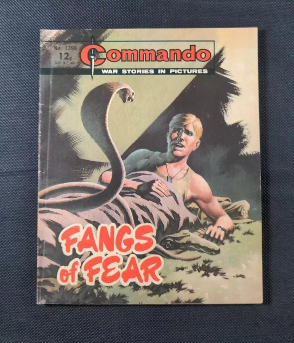 Commando Comic Issue Number 1398 Fangs Of Fear - Retrorama UK
