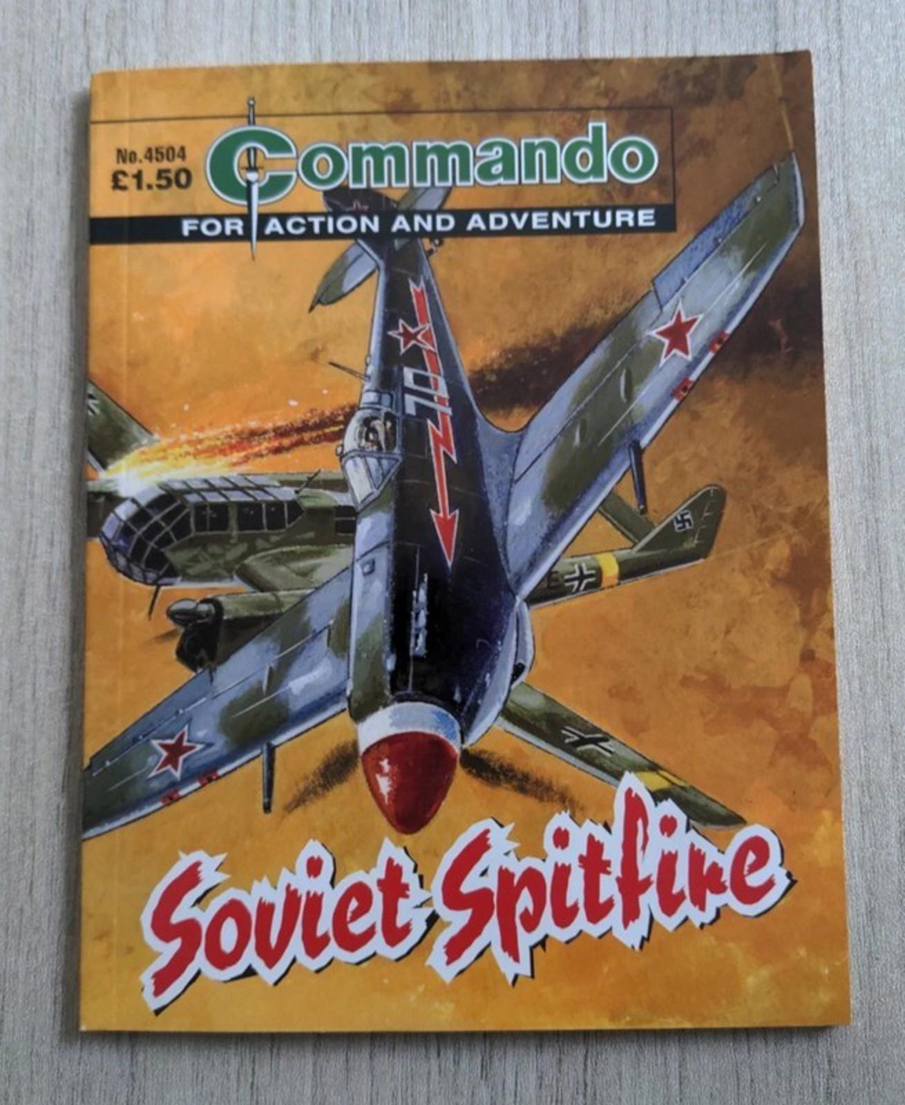 Commando Comic Issue Number 4504 Soviet Spitfire