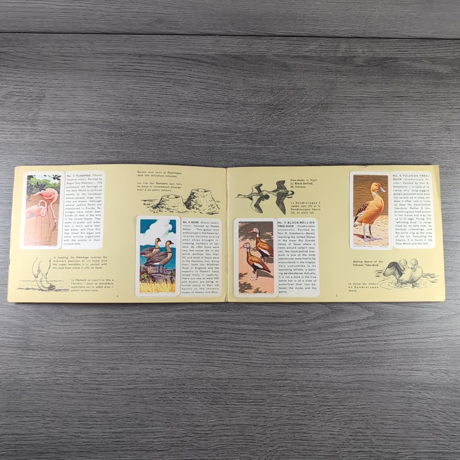 Brooke Bond Tea Picture Card Album No 6 Tropical Birds Complete Set Canada Issue