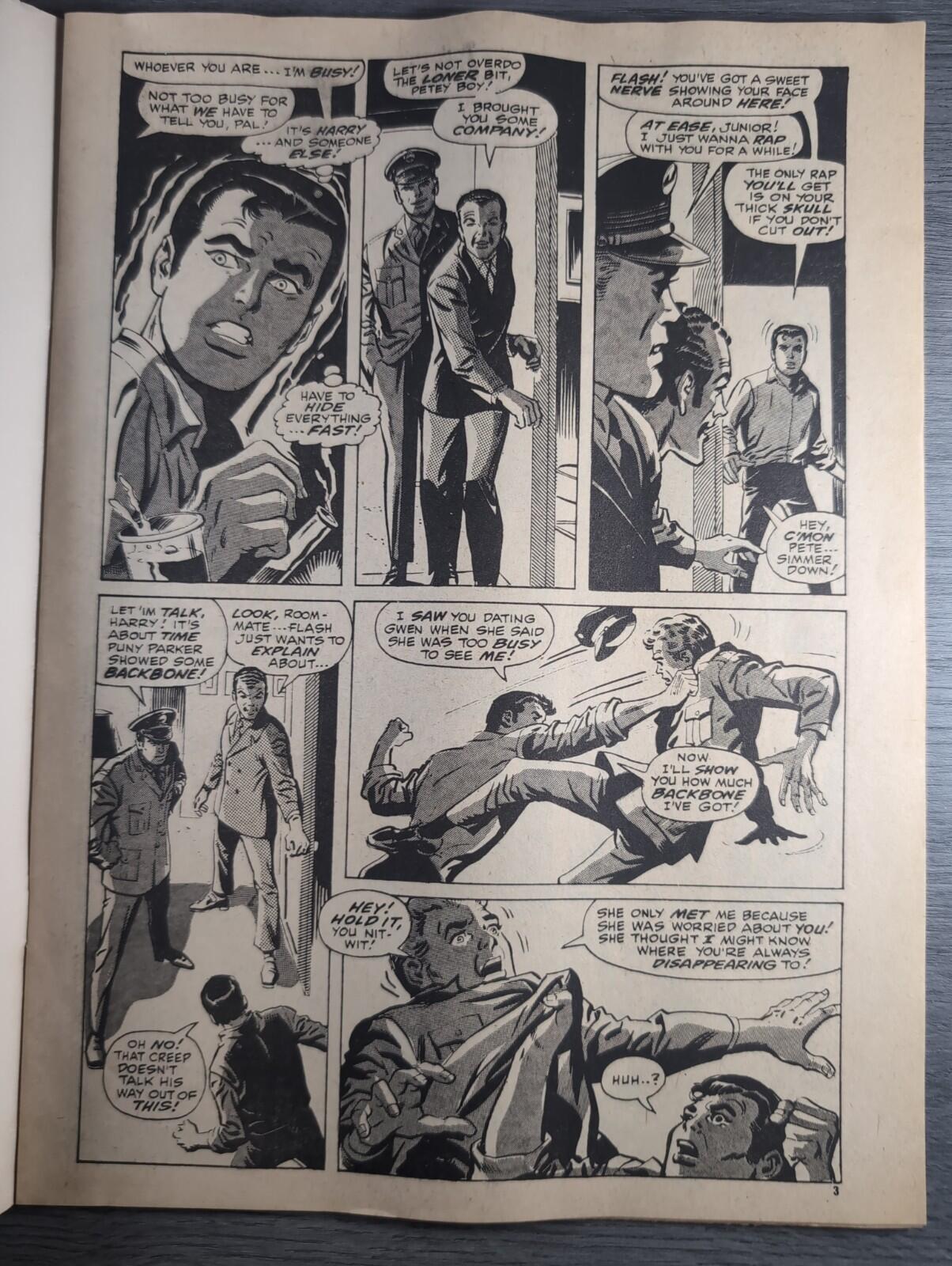Spider-Man Comics Weekly No 99 Marvel Comics UK 4th January 1975 Vintage Comic