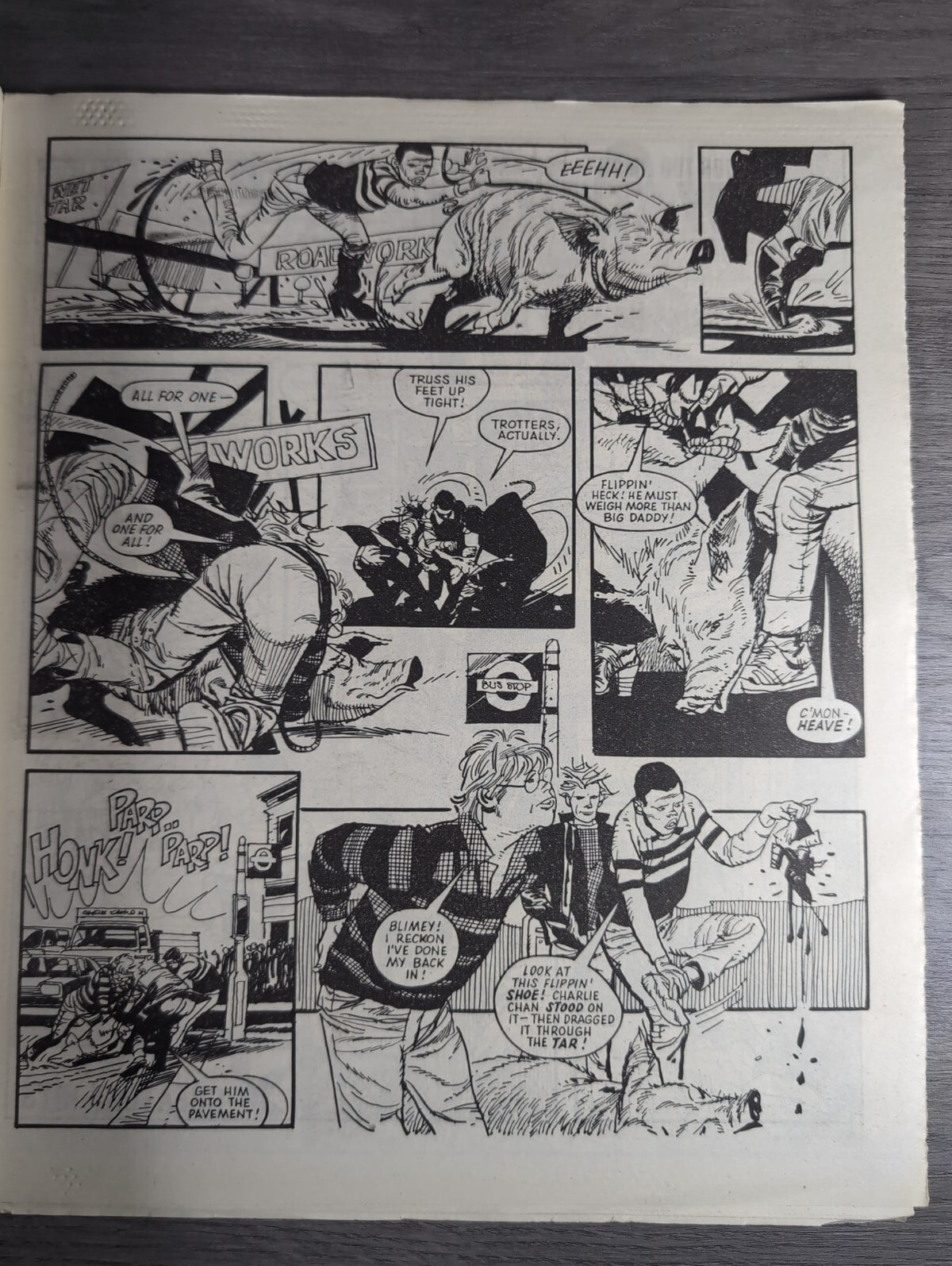 Eagle Comic Issue No. 226 19th July 1986 Vintage Retro UK Comic