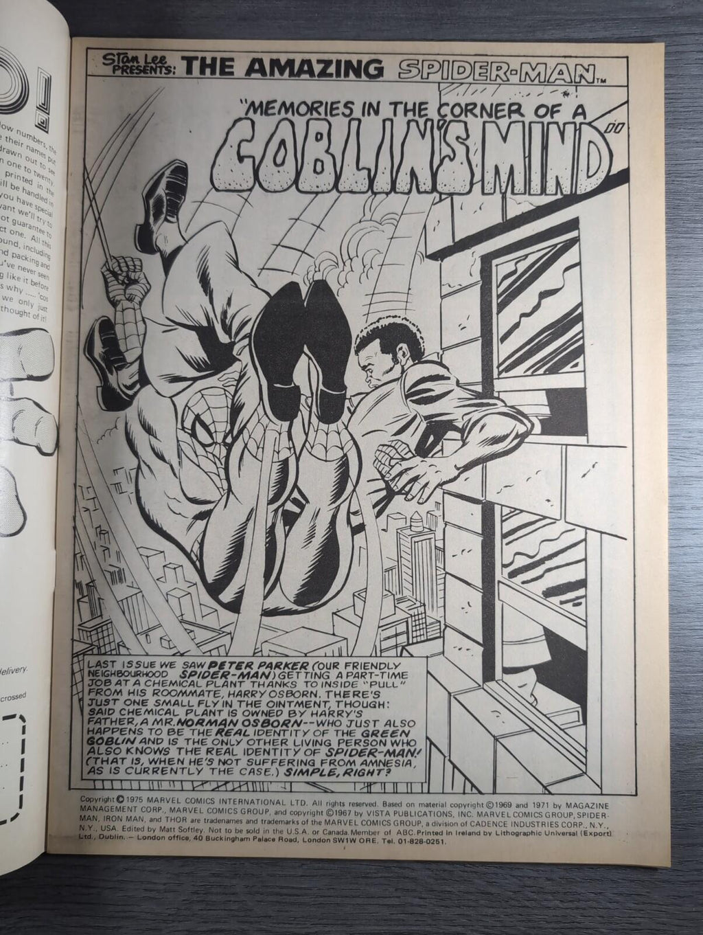Spider-Man Comics Weekly No. 130 Marvel Comics UK 9th August 1975