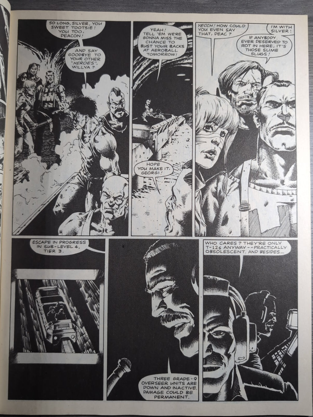 2000AD Prog 671 Featuring Judge Dread Comic 24th March 1990 Vintage Retro Comic - Retrorama UK
